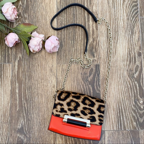 Diane Von Furstenberg Handbags - Diane Von Furstenberg Leopard Crossbody Bag
